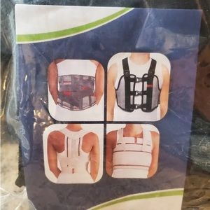 NWT Ortonyx Comfort Posture Corrector Clavicle and Shoulder Support Back Large